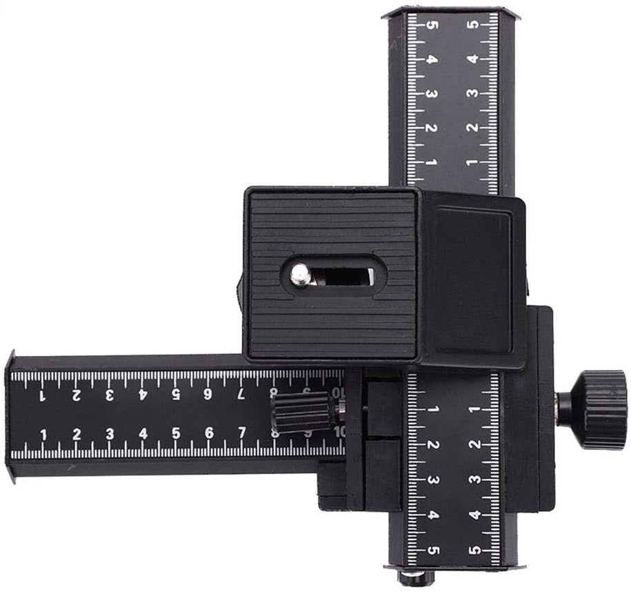 4-Weg Macro Rail Slider - 2 Assig Aluminium - 1/4" Schroef - 33% Korting