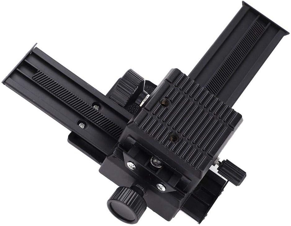 4-Weg Macro Rail Slider - 2 Assig Aluminium - 1/4" Schroef - 33% Korting