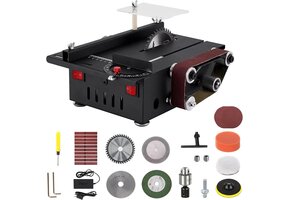 Mini Tafelzaag & Bandschuurmachine 200W - 34% Korting