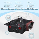 Mini Tafelzaag & Bandschuurmachine 200W - 34% Korting