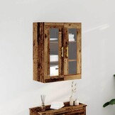 Wandkast Oud Hout - 69.5x34x90 cm - 54% Korting