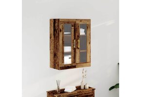Wandkast Oud Hout - 69.5x34x90 cm - 54% Korting