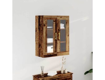Wandkast Oud Hout - 69.5x34x90 cm - 54% Korting