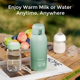 Draadloze Flessenwarmer voor Onderweg - 500ml - 34% Korting