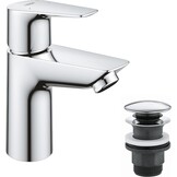 Waterbesparende Wastafelkraan Chroom 15cm met Pop-Up Afvoer - 34% Korting