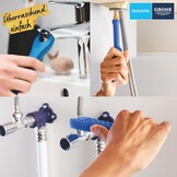 Waterbesparende Wastafelkraan Chroom 15cm met Pop-Up Afvoer - 34% Korting