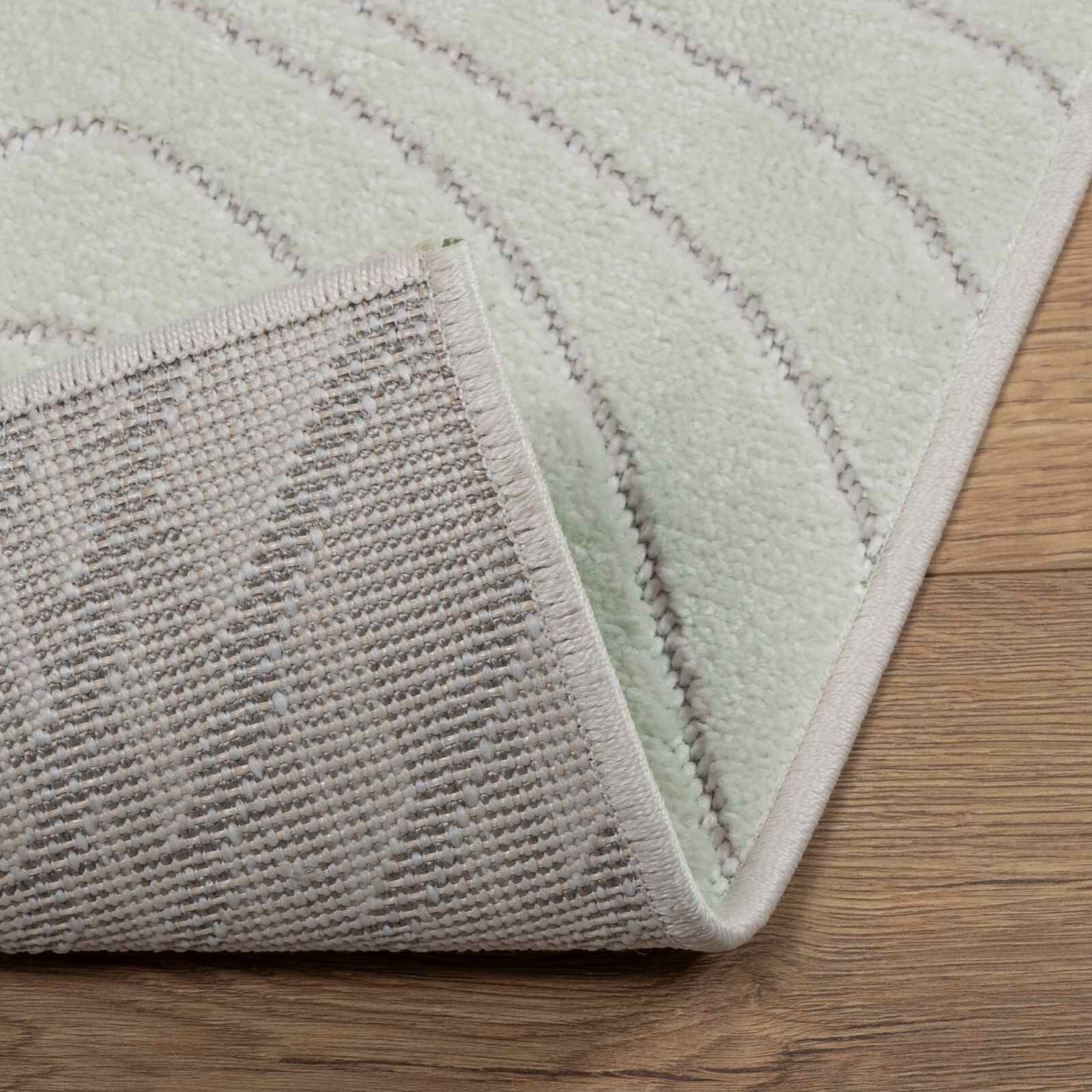 Groen Binnen-/Buitentapijt PALMERAS Groen 120x120cm Polyester - 34% Korting