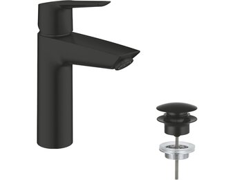Matzwarte Wastafelkraan Grohe Start (Waterbesparend) - 34% Korting