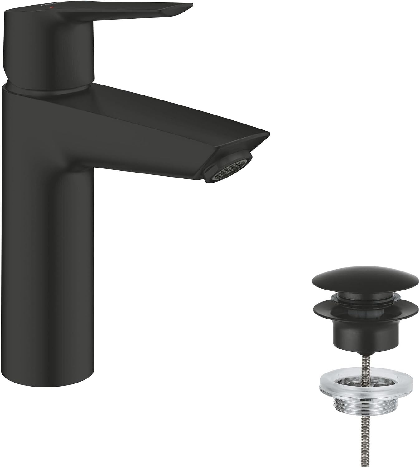 Matzwarte Wastafelkraan Grohe Start (Waterbesparend) - 34% Korting