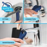 Matzwarte Wastafelkraan Grohe Start (Waterbesparend) - 34% Korting