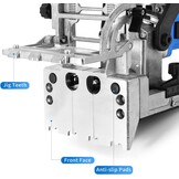 DJ710 Freesmachine - Dubbele As & 710W - 34% Korting!