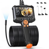 Endoscoopcamera 10m Qimic 1080p HD met 8 LED's & 2.4" IPS Scherm - 34% Korting