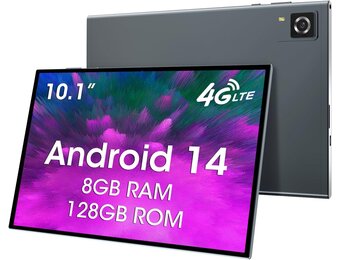 10 inch 4G Tablet met Telefoonfunctie & 8GB RAM - 54% Korting