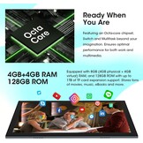 10 inch 4G Tablet met Telefoonfunctie & 8GB RAM - 54% Korting