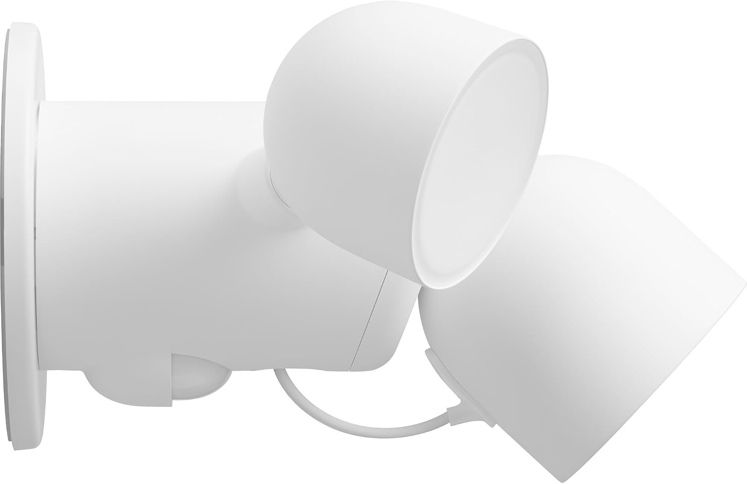 Google Nest Cam met schijnwerper - bekabelde buitenlucht - intelligente beveiligingscamera - beveiligingscamera met schijnwerper, GPLE9, sneeuw