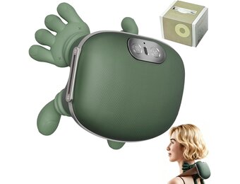 4D Nekmassageapparaat - Draadloos Shiatsu met Warmte - 34% Korting