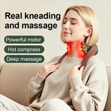 4D Nekmassageapparaat - Draadloos Shiatsu met Warmte - 34% Korting