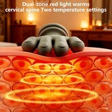 4D Nekmassageapparaat - Draadloos Shiatsu met Warmte - 34% Korting