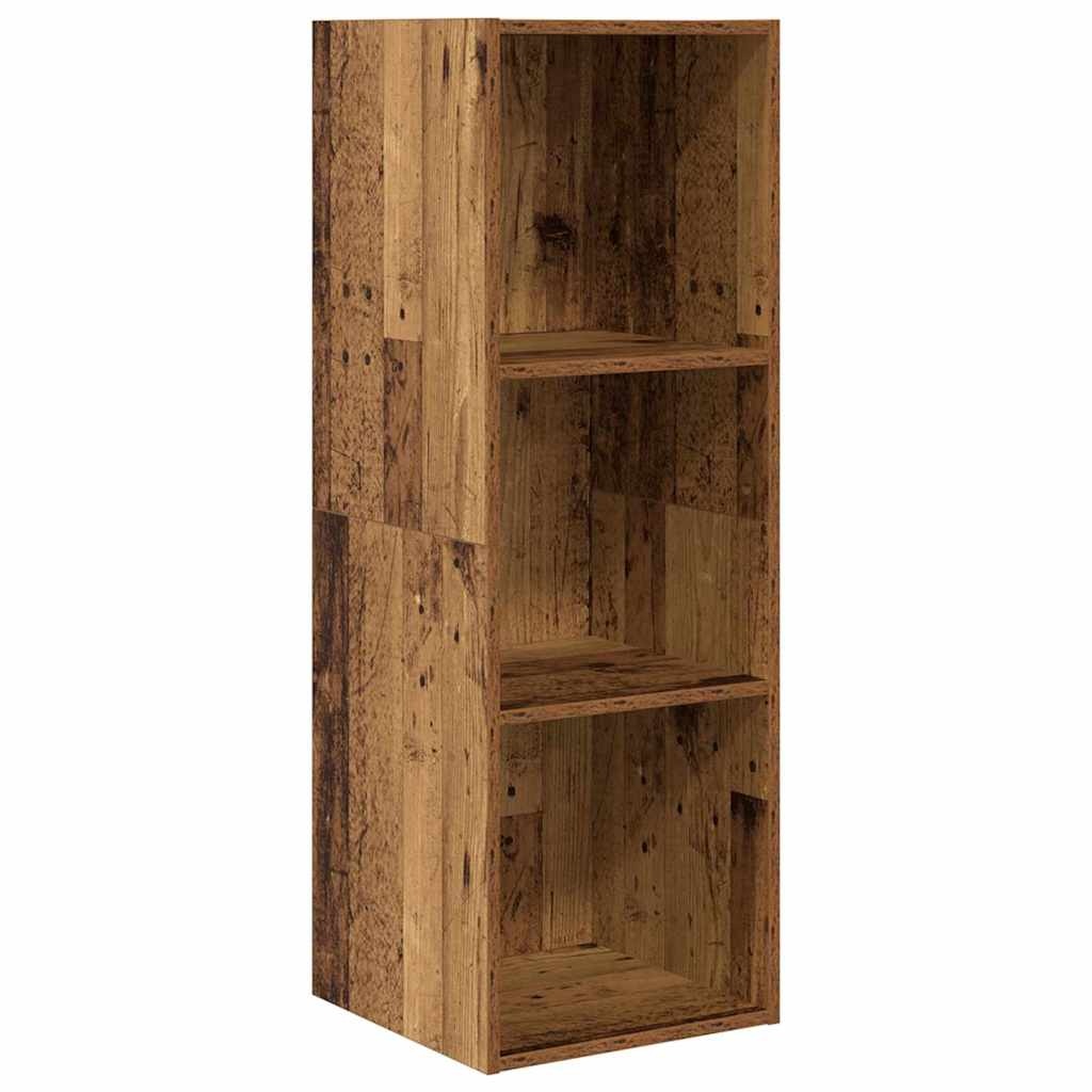 vidaXL TV-meubelset Oud Hout 37x37x107cm - 34% Korting
