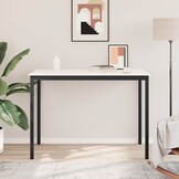 VidaXL Bartafel Wit Grenenhout 150x80x105 cm - 35% Korting