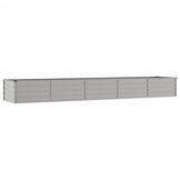 Verhoogde Plantenbak Cortenstaal 400x80x45 cm Roestig - 54% Korting