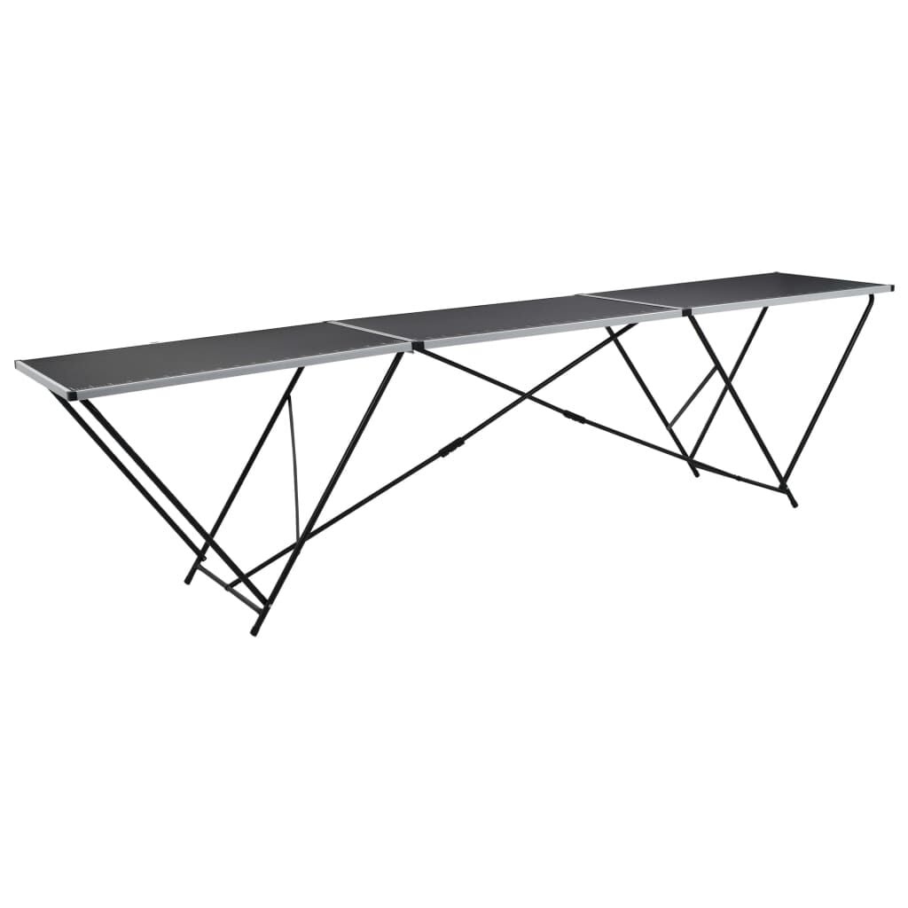 VidaXL Inklapbare Behangtafel 300x60 cm MDF/Aluminium - 34% Korting