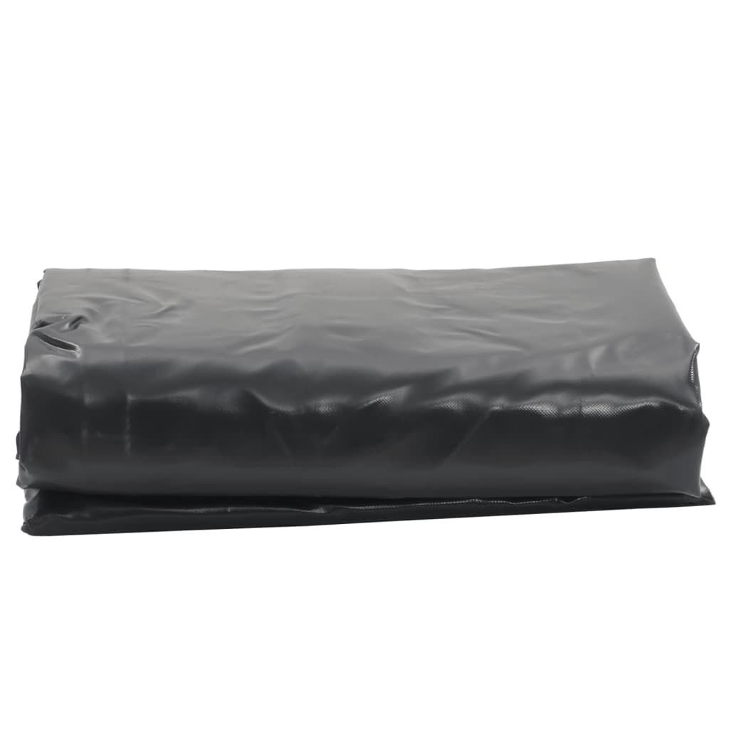 VidaXL Dekzeil 650 g/m² 1.5x2.5m Zwart - 33% Korting!