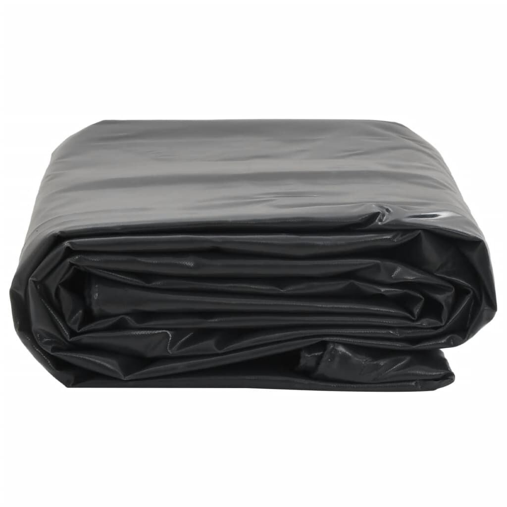 VidaXL Dekzeil 650 g/m² 1.5x2.5m Zwart - 33% Korting!
