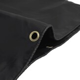 VidaXL Dekzeil 650 g/m² 1.5x2.5m Zwart - 33% Korting!