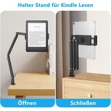 Verstelbare Tablet & Monitor Standaard Zwart - 34% Korting