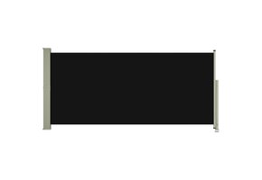 VidaXL Uittrekbaar Tuinscherm 140x300 cm Zwart - 58% Korting