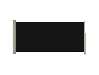 VidaXL Uittrekbaar Tuinscherm 140x300 cm Zwart - 58% Korting