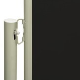 VidaXL Uittrekbaar Tuinscherm 140x300 cm Zwart - 58% Korting