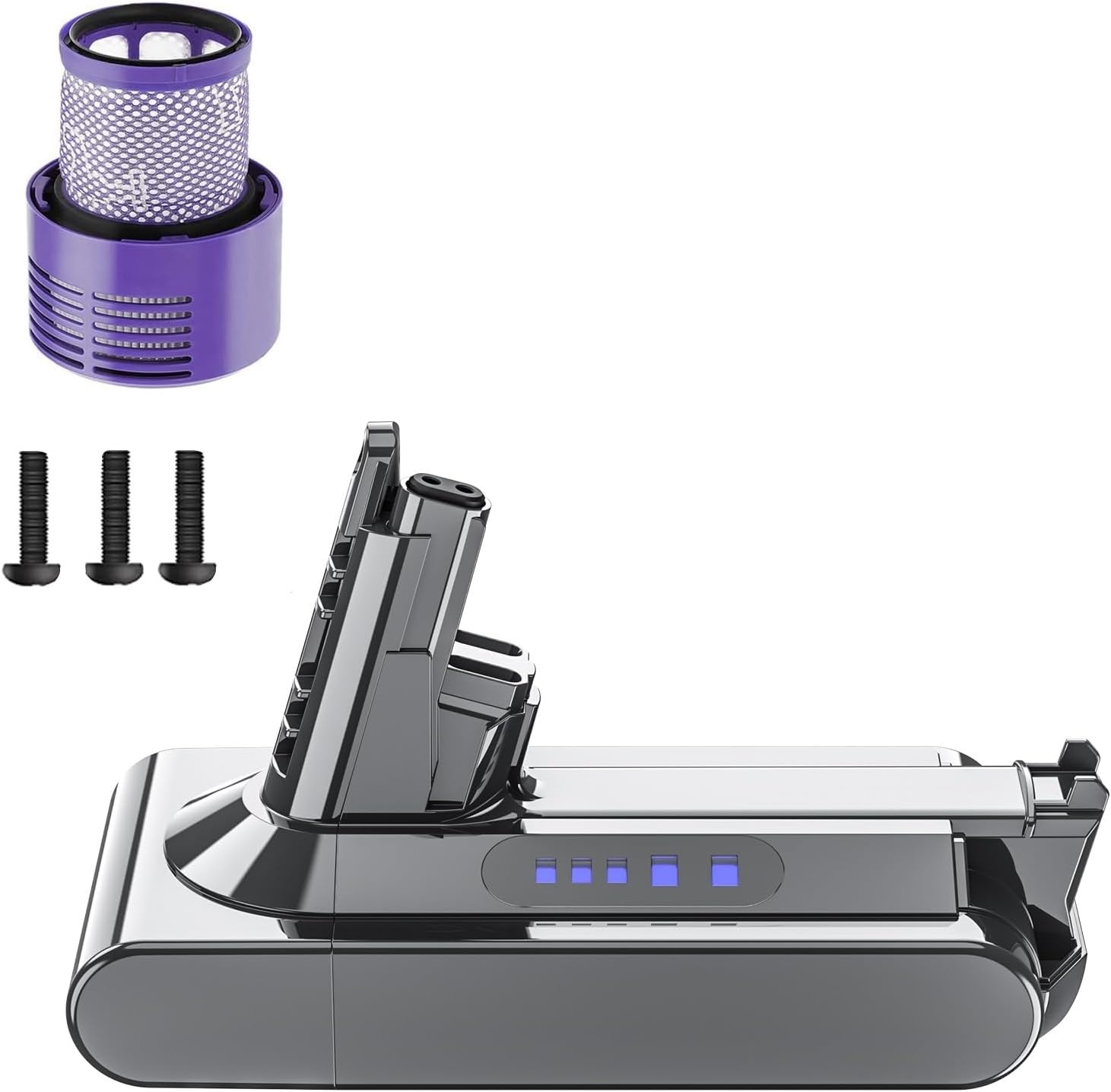 6000mAh Dyson V10 Accu (SV12) - 33% Korting
