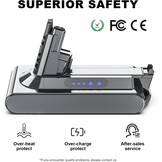 6000mAh Dyson V10 Accu (SV12) - 33% Korting