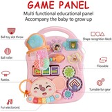 Itslife Babywalker & Speeltafel Roze - 34% Korting