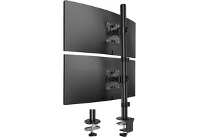 Dubbele Monitorstandaard HUANUO - 2x 17-32" Schermen - Zwart - 34% Korting