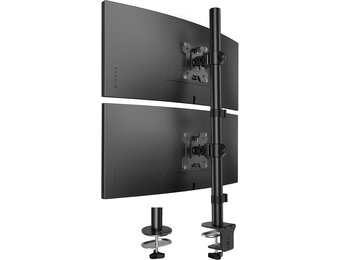 Dubbele Monitorstandaard HUANUO - 2x 17-32" Schermen - Zwart - 34% Korting
