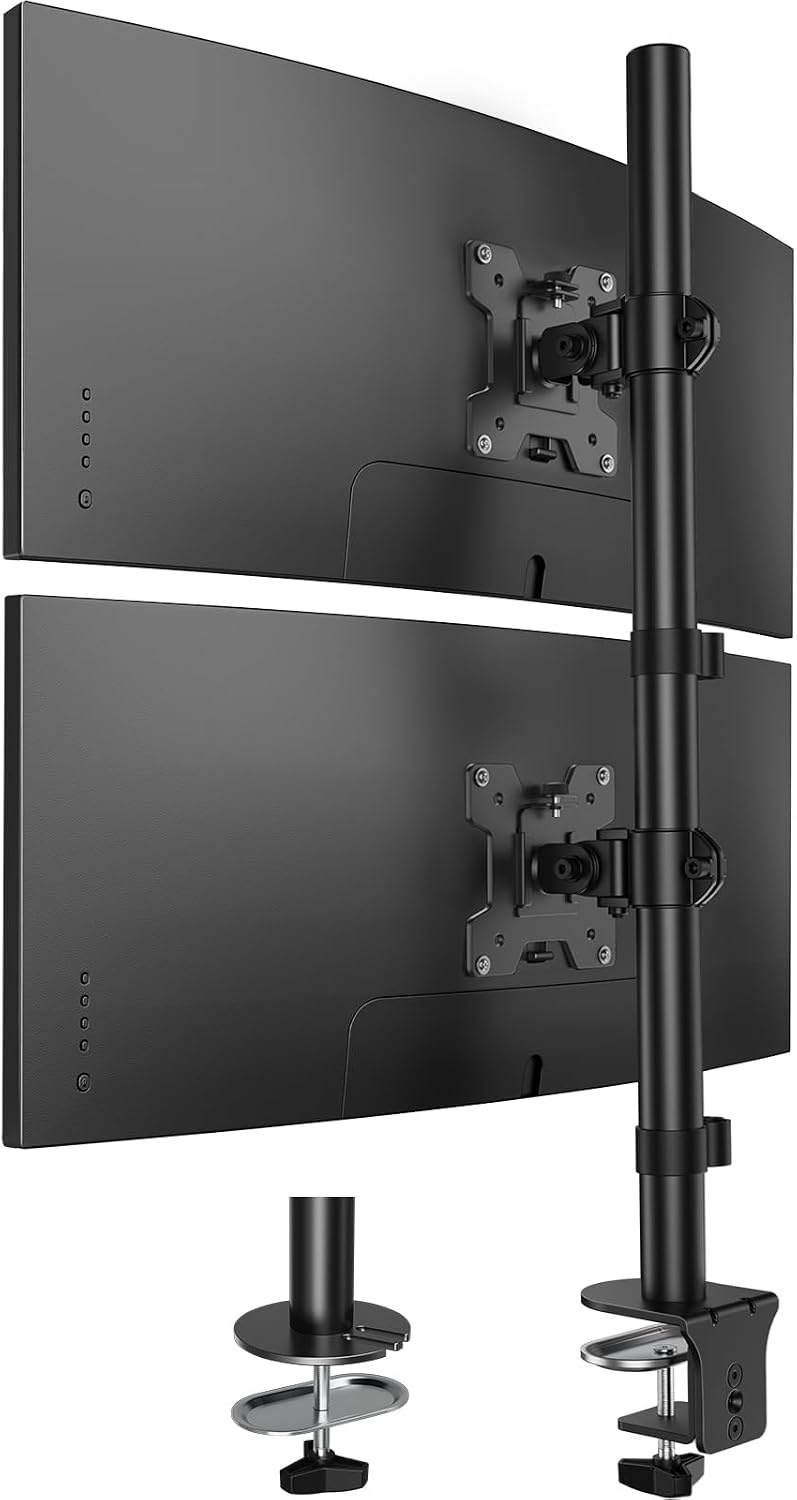 Dubbele Monitorstandaard HUANUO - 2x 17-32" Schermen - Zwart - 34% Korting