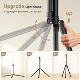 ULANZI 270cm Lichtstatief - Aluminium, 6kg Draagvermogen - 34% Korting
