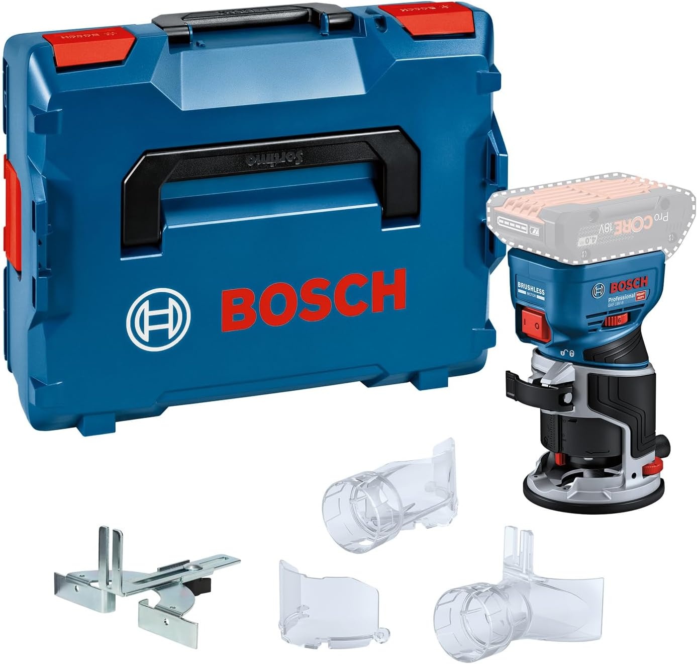 Bosch GKF 18V-8 Accu Bovenfreesmachine (60% korting) - Excl. Accu