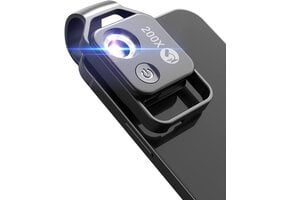 APEXEL 200x Telefoonmicroscoop Zwart - 33% Korting
