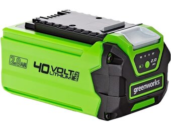 Greenworks 40V 2Ah Accu (34% Korting) - Universeel voor 40V Gereedschap