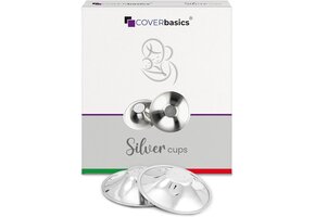 COVERbasics Zilveren Tepelbeschermers Regular - Borstvoeding Hulp met 29% Korting