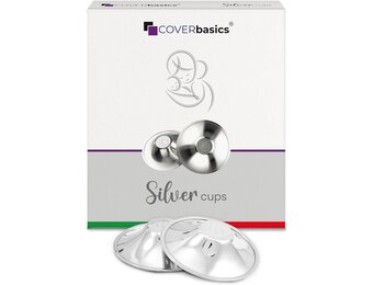 COVERbasics Zilveren Tepelbeschermers Regular - Borstvoeding Hulp met 29% Korting