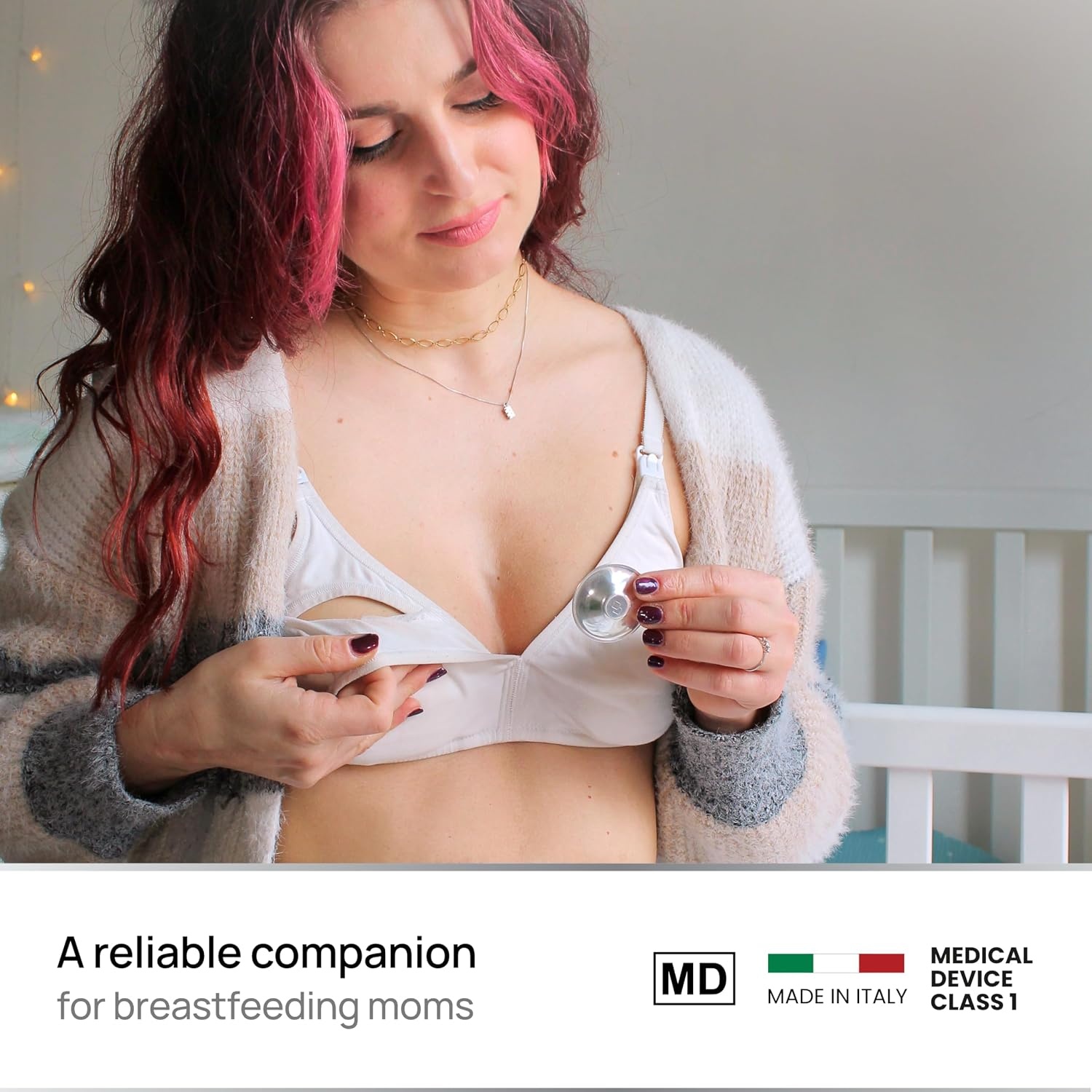 COVERbasics Zilveren Tepelbeschermers Regular - Borstvoeding Hulp met 29% Korting