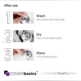 COVERbasics Zilveren Tepelbeschermers Regular - Borstvoeding Hulp met 29% Korting