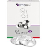 COVERbasics Zilveren Tepelbeschermers Regular - Borstvoeding Hulp met 29% Korting