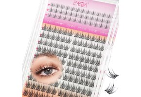 EMEDA Wimperclusters voor Fox Eye Effect, 10-13mm, Natuurlijk - 40% Korting