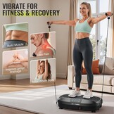 FLYBIRD Trillingsplaat Workout - 120 Snelheden - 34% Korting!